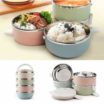 Deals3 Tier Stainless Steel Lunchbox_2