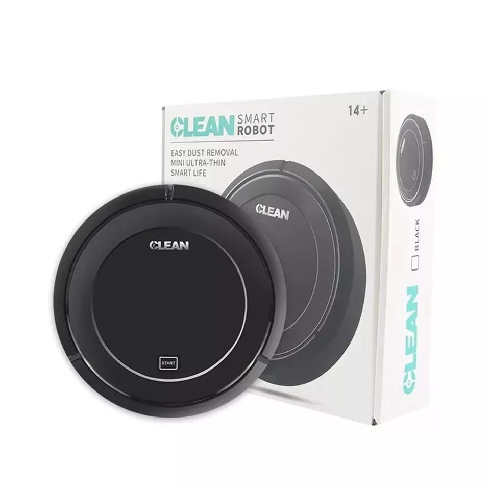 Home Smart Robotic Vacuum cleaner - Black_0