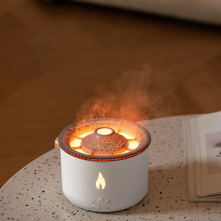 360ml Volcanic Flame Aroma Oil Diffuser_0