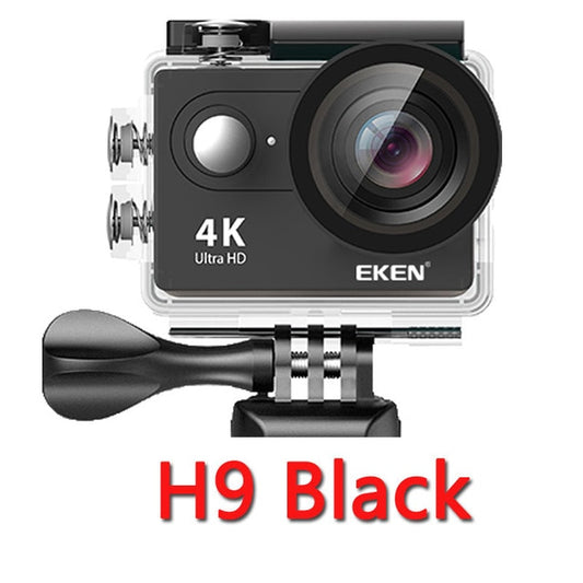 Original EKEN Action Camera H9 Ultra HD 4K Wi-Fi Remote Control Sports Video - Black_0