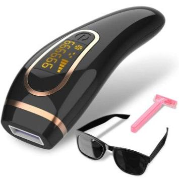 IPL Hair Removal Device for Women/Men - Black_0