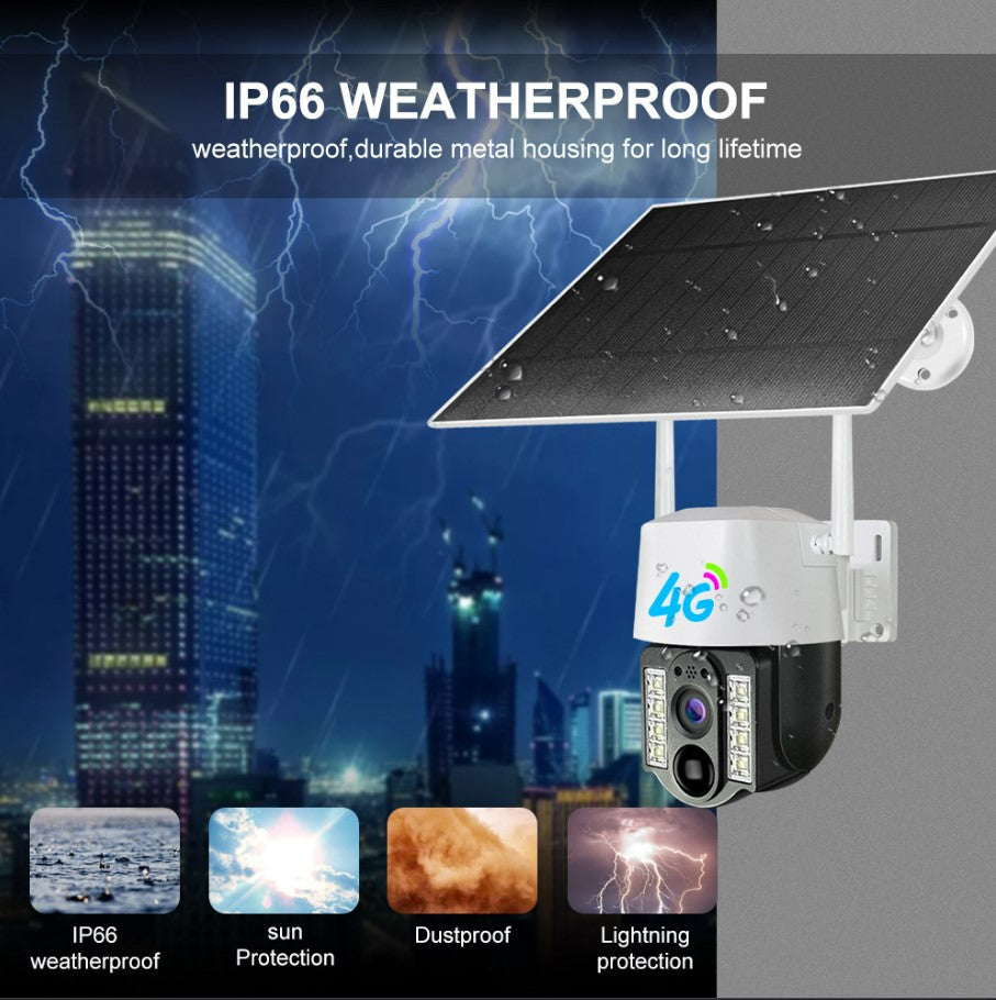 V380 New Arrival 3MP Wireless WiFi Security CCTV Camera Night Vision Sim Card Solar 4G Outdoor_7