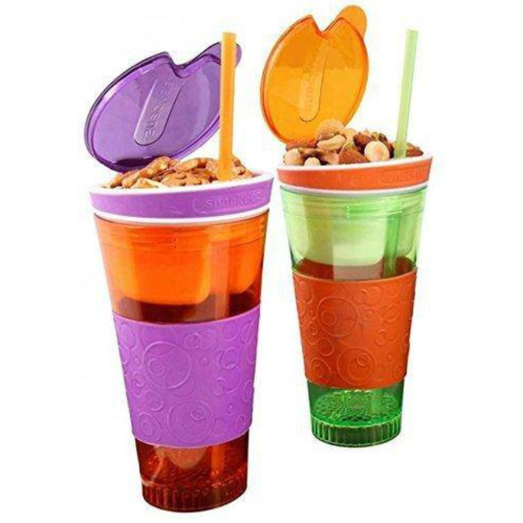 Snackeez 2 in 1 Snack and Drink Cup