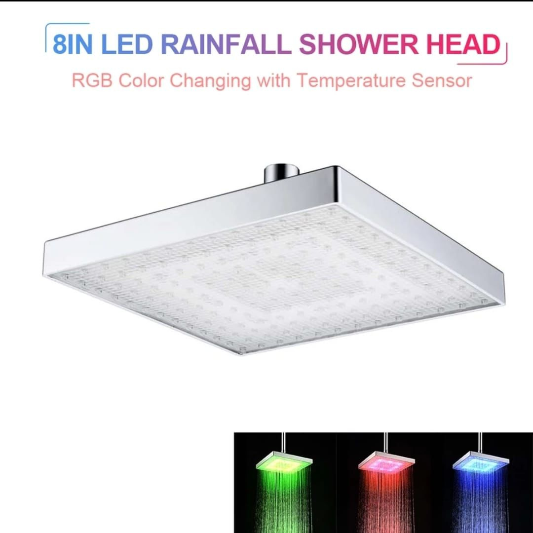 LED Colour Changing Shower Head